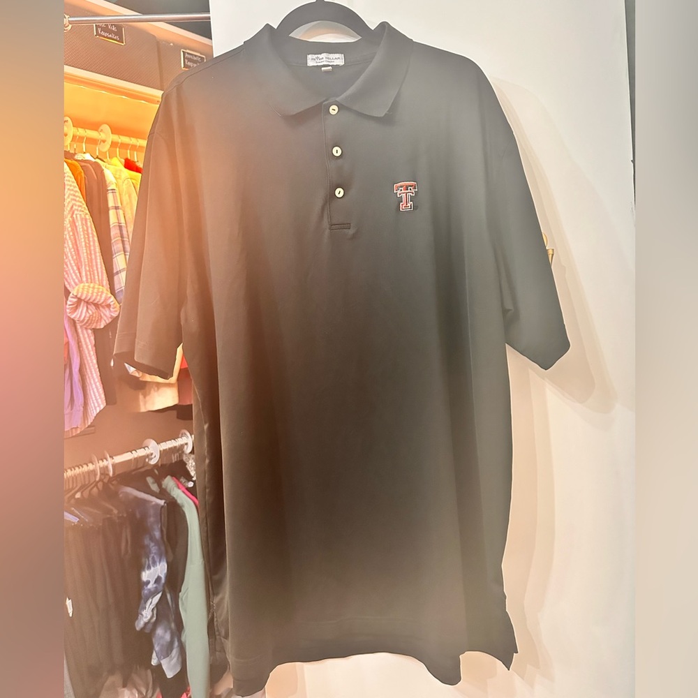Peter Milar Summer Comfort Texas Tech Shirt